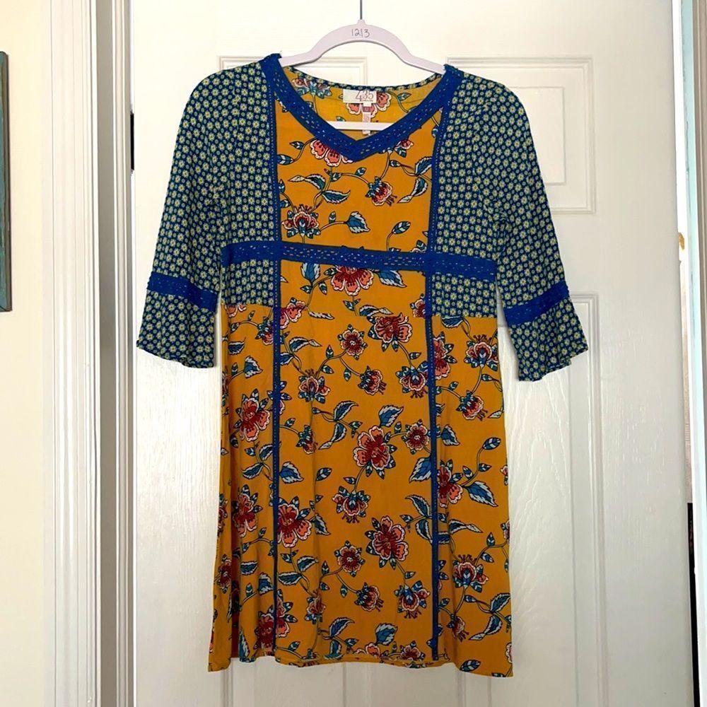 Matilda Jane 435 Girls Flower Power Dress Size 12